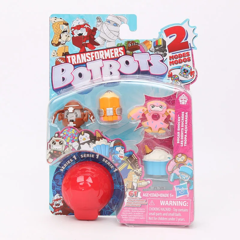 Эксклюзивный трансформаторы botbots игрушки серии 1 технаре команда сахара ударов Туалет войск, 5 шт в упаковке тайна 2-в-1 фигурка коллекционная игрушка