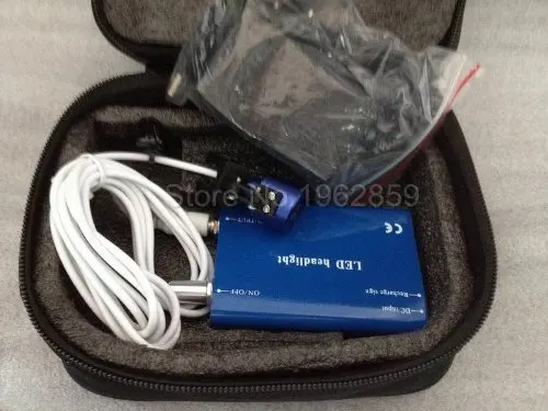 

Free Shipping Dental Oral Surgical LED Clip On Head Light for Surgical Binocular Loupes LED Head Light Lamp 5 Colors