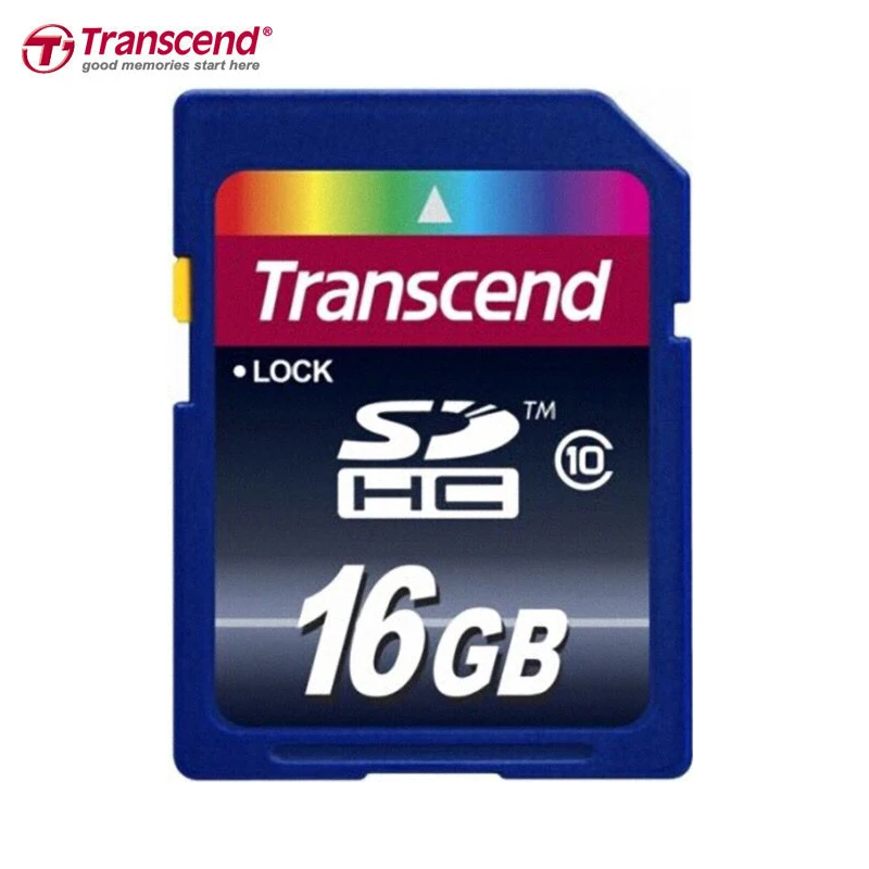 Карта памяти Transcend SDHC SDXC 4 ГБ 8 16 32 64 SD карта 300x UHS I флэш для камер Olympus Nikon Casio карта|64gb