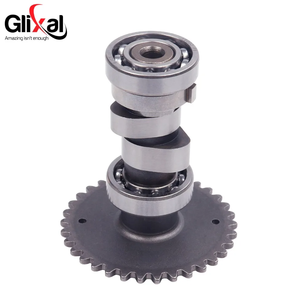 Glixal кулачковый вал 125cc 150cc GY6 скутер мопед ATV 152QMI 157QMJ распределительный вал для Jonway ZNEN TAOTAO ROKETA SUNL JCL