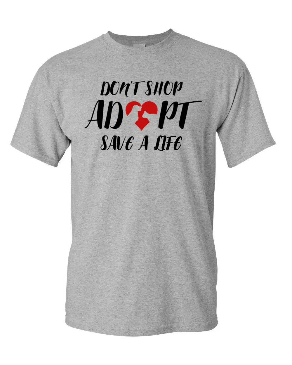 Не делайте покупки принять спасти жизнь футболка спасения приюта для животных