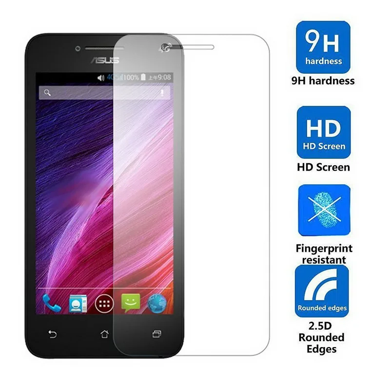 2 шт. защитная пленка из закаленного стекла для ASUS ZenFone Go ZB500KL ZB552KL G550KL ZB551KL ZC520TL G500TG ZC551KL