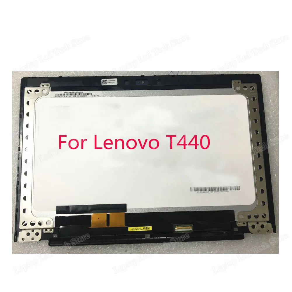 Оригинальный ЖК-дисплей B140RTN03.0 с сенсорной панелью в сборе для LENOVO ThinkPad T440 1600*900
