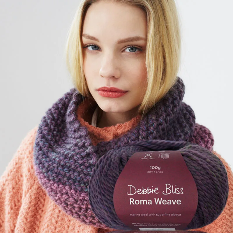 2*100 г шарики Дебби Bliss в римском стиле ткань Handknitting пряжа ремесло из толстой пряжи для свитера и шарф
