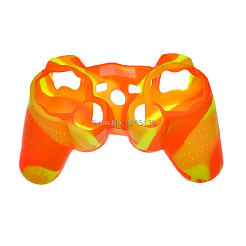 Камуфляжный Силиконовый чехол кожного покрова для PS3 Playstation 3 контроллер Dualshock