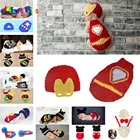 Реквизит для фотосъемки Moeble горячая Распродажа Captain America, реквизит для фотосъемки новорожденных, костюм крючком, набор одежды для Рождества