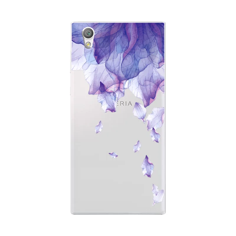 L01 Чехол с объемными рельефными кружевными цветами для sony Xperia L1 XZ1, компактный чехол с милым котом для телефона sony XA1 Ultra XA2 Ultra Coque - Цвет: L01