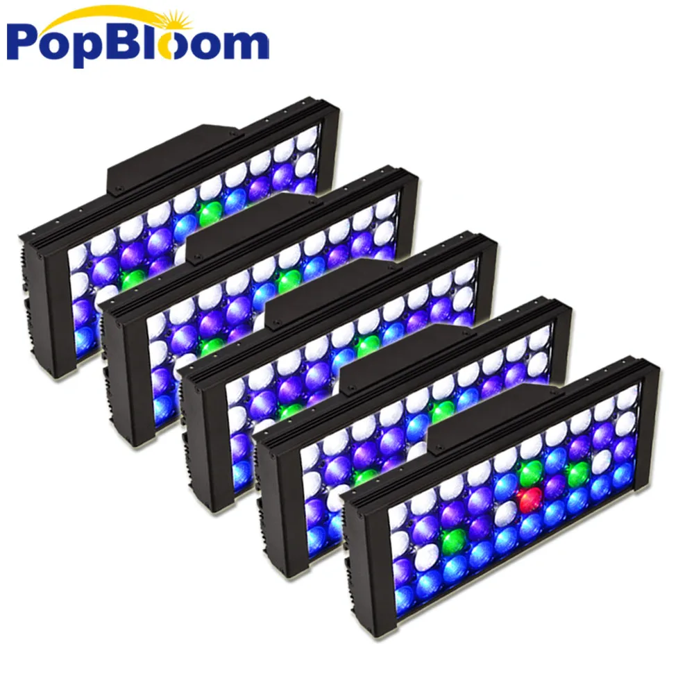 DSUNY Программируемый аквариум светодиодное освещение затемнения полный