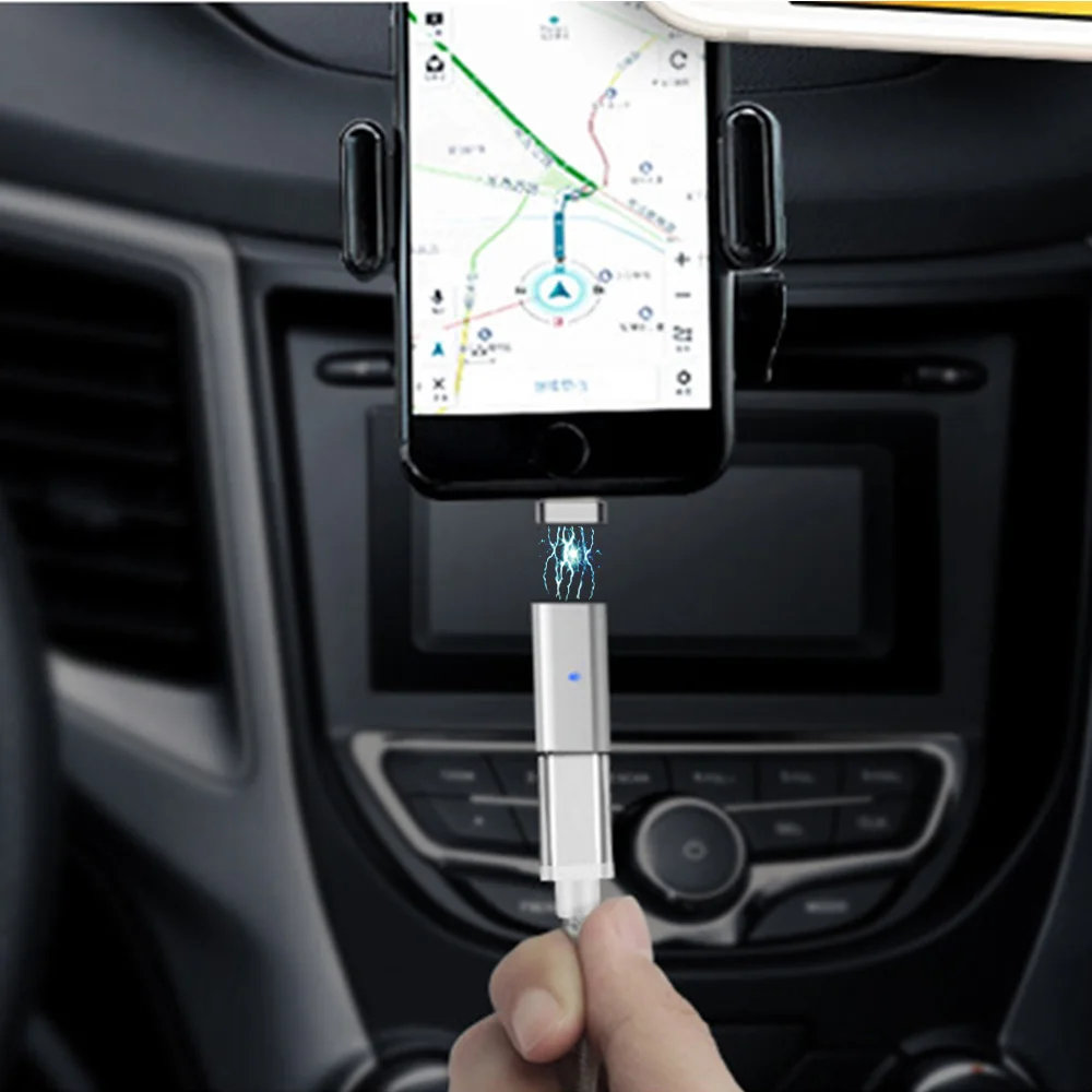 Магнитный USB Micro Female to Type C Male USB-C Android телефонный адаптер для iphone 8 samsung galaxy s9 s8 mi lg g6 |