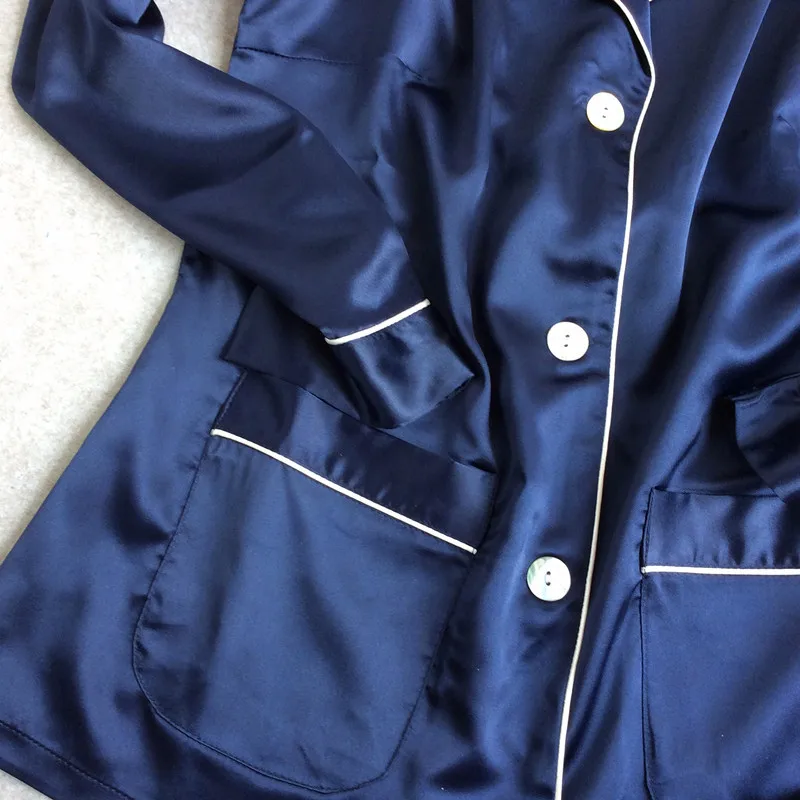 Пижама женская шелковая с длинным рукавом|sleepwear satin|sleepwear sexysleepwear long |