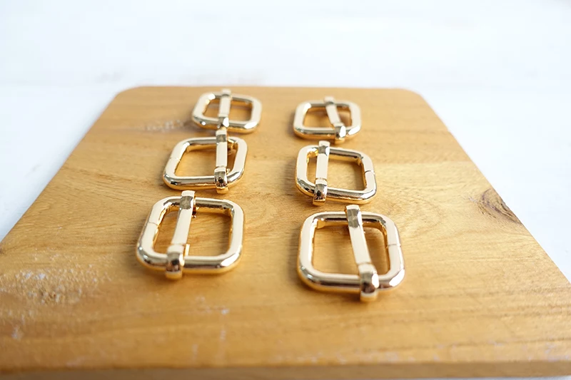 DIY собака аксессуары для воротника металлические регулируемые пряжки чемодан аппаратные пряжки ремни регулировать пряжки 15 мм слайдер Швейные LXK-015G