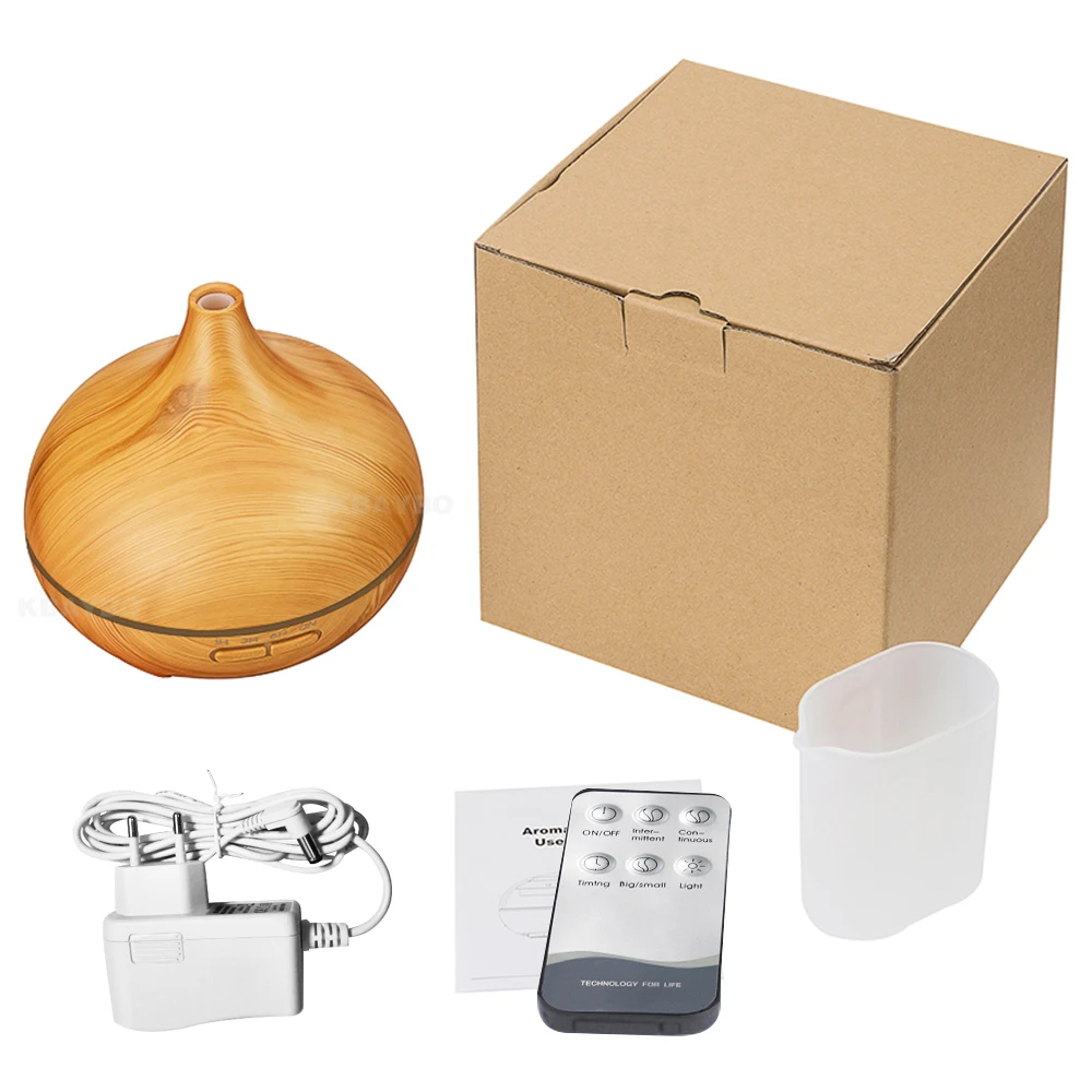 Увлажнитель Ароматизатор воздуха ультразвуковой с пультом ДУ 550 мл|Увлажнители