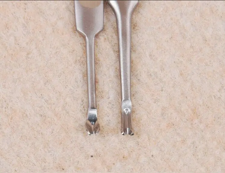 2 шт DIY кожевенное ремесло резные кожаные инструменты рабочие металлические
