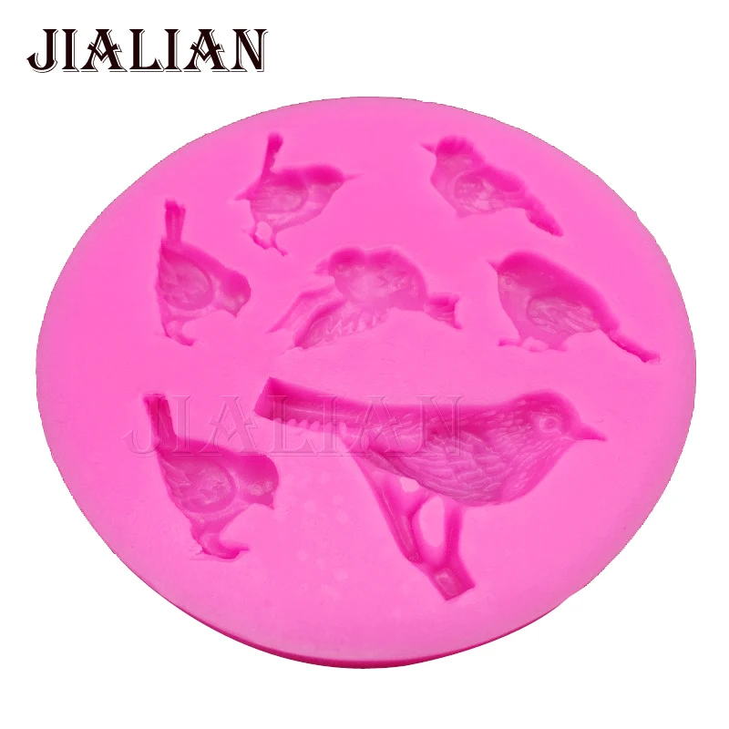 Силиконовая форма для украшения торта 7 отверстий шоколадной вечеринки сделай