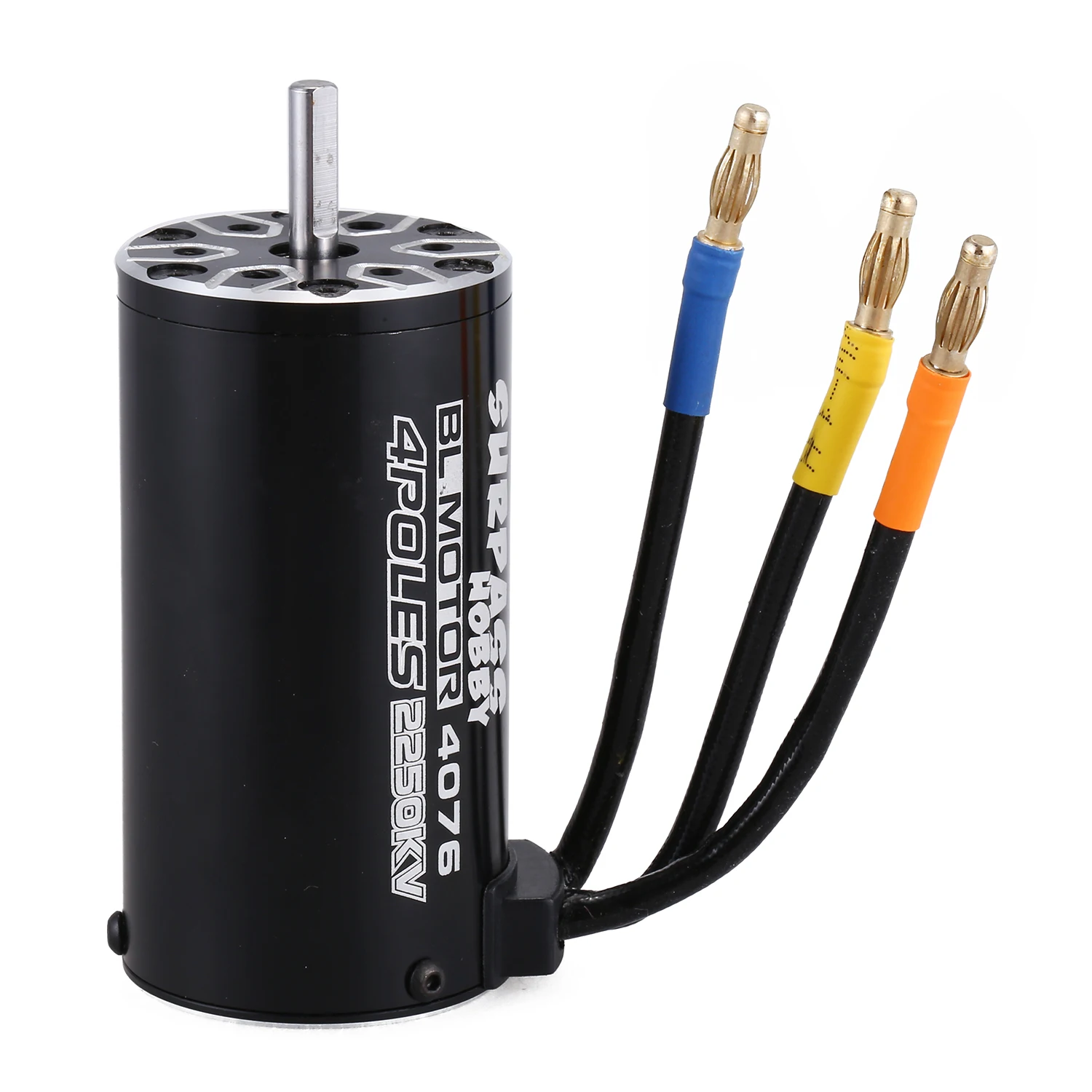 Бесщеточный двигатель HOBBY 4076 2250KV с 4 полюсами для 1/8 радиоуправляемых грузовиков