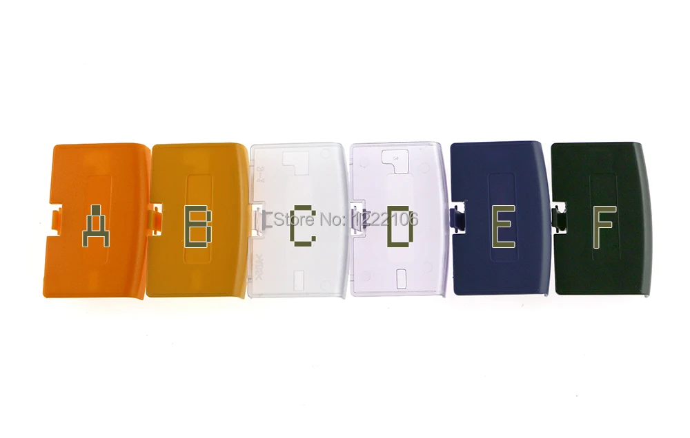 200PCS Wholesale New Game Accessories Battery Cover for GBA Battery Case
