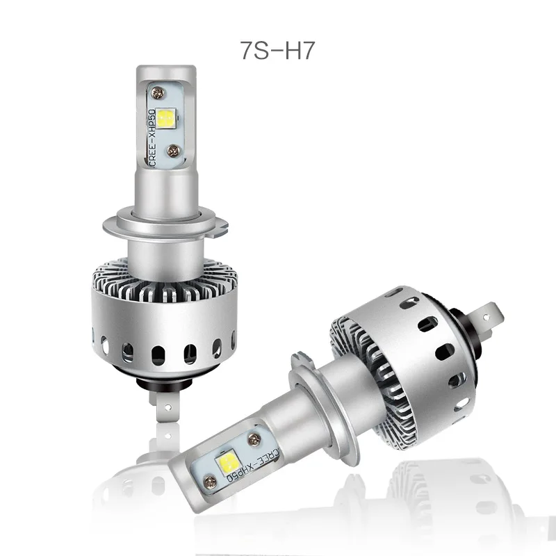 LDDCZENGHUITEC Автомобильные светодиодные фары 7S led cree chip DC12V DC24V H8/11/16|car headlight|car ledled headlight