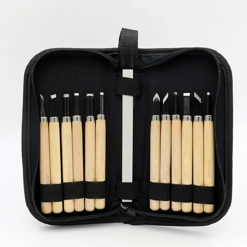 12 шт./компл. деревообрабатывающий нож сделай сам ручные инструменты гравировка