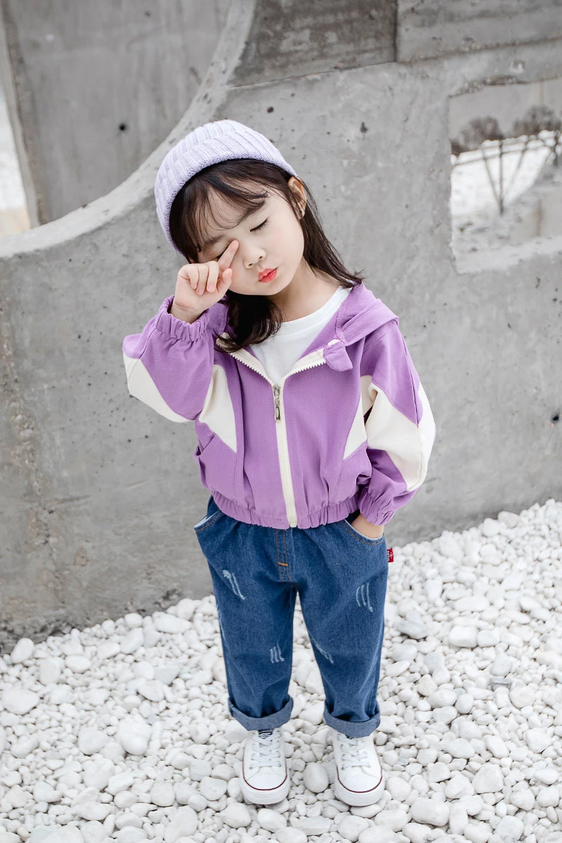 FashionToddler, с молнией, для девочек и мальчиков, куртка с капюшоном Повседневная куртка Новинка; Лидер продаж пальто осень Горячая Верхняя одежда Пальто осенние куртки и пальто