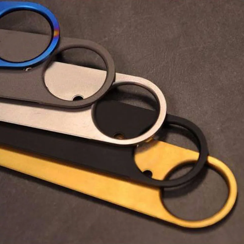 EDC инструмент для самозащиты титановый сплав многофункциональная линейка