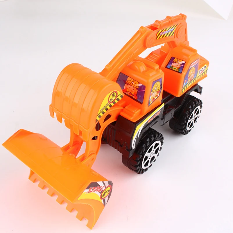Мини игрушечный автомобиль diecasts пластиковый инженерный трактор самосвал