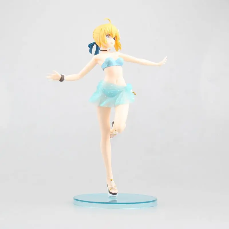 Аниме Фигурка 22 см Fate/Extella Saber Arturia Pendragon ПВХ фигурка Коллекционная модель игрушка