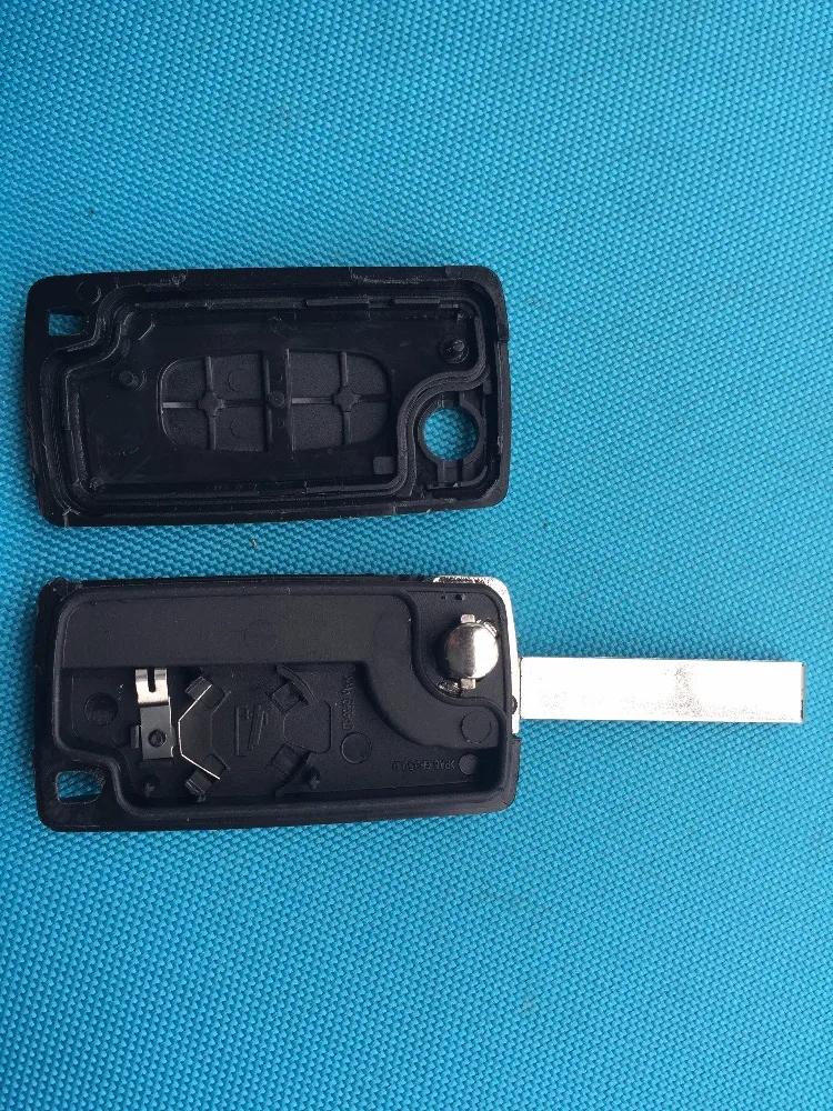 1 шт. раскладной чехол для автомобильного ключа с дистанционным управлением Peugeot