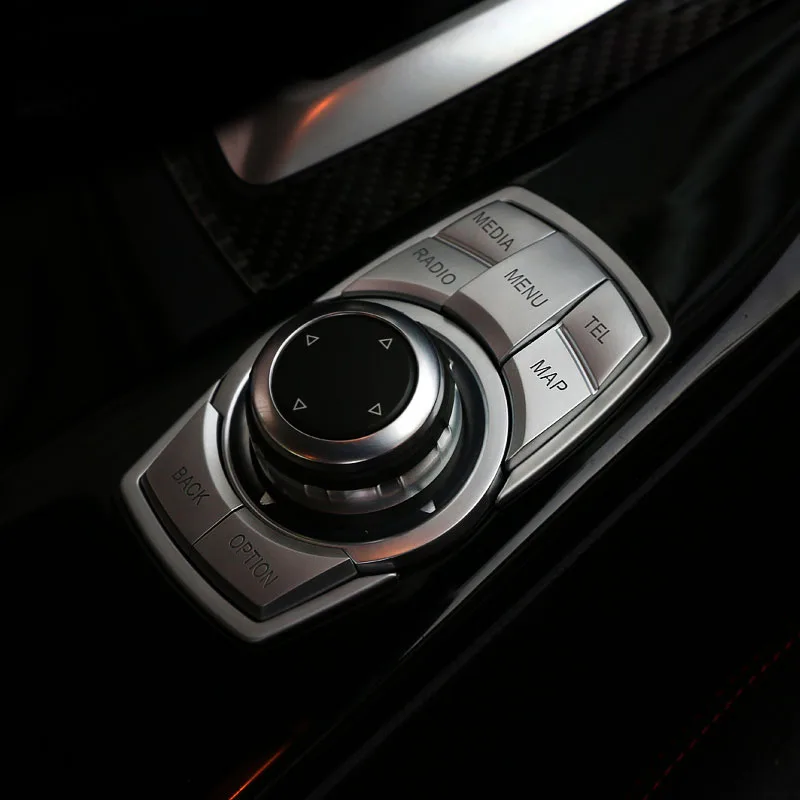 Для BMW 1 серия 2 3 5 x1 x3 x5 x6 мультимедийная ручка Кнопка украшения стикер | Автомобили
