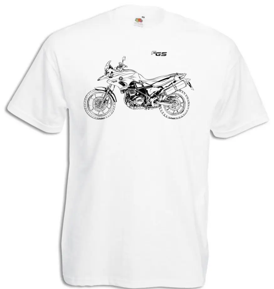 

2019 Fashion F700GS T-Shirt mit Grafik F 700GS Motorcycyle Rally F 700 GS Motorrad Fahrer Tee shirt