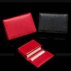 Чехол для карт из 100% натуральной кожи, цвет в ассортименте