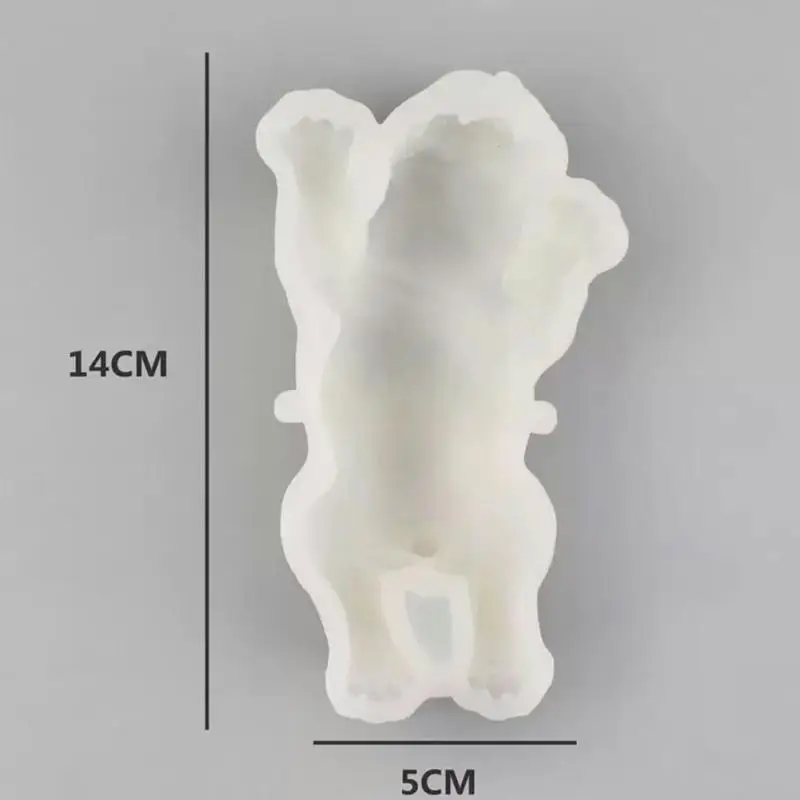 Силиконовый мусс 3D мороженое украшение собака карамельный пудинг торт плесень