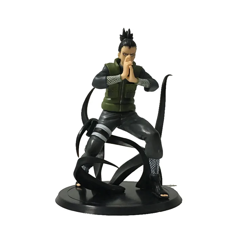 Naruto цифры японский Игрушечные лошадки Нара Шикамару 16 см тень связаны техника