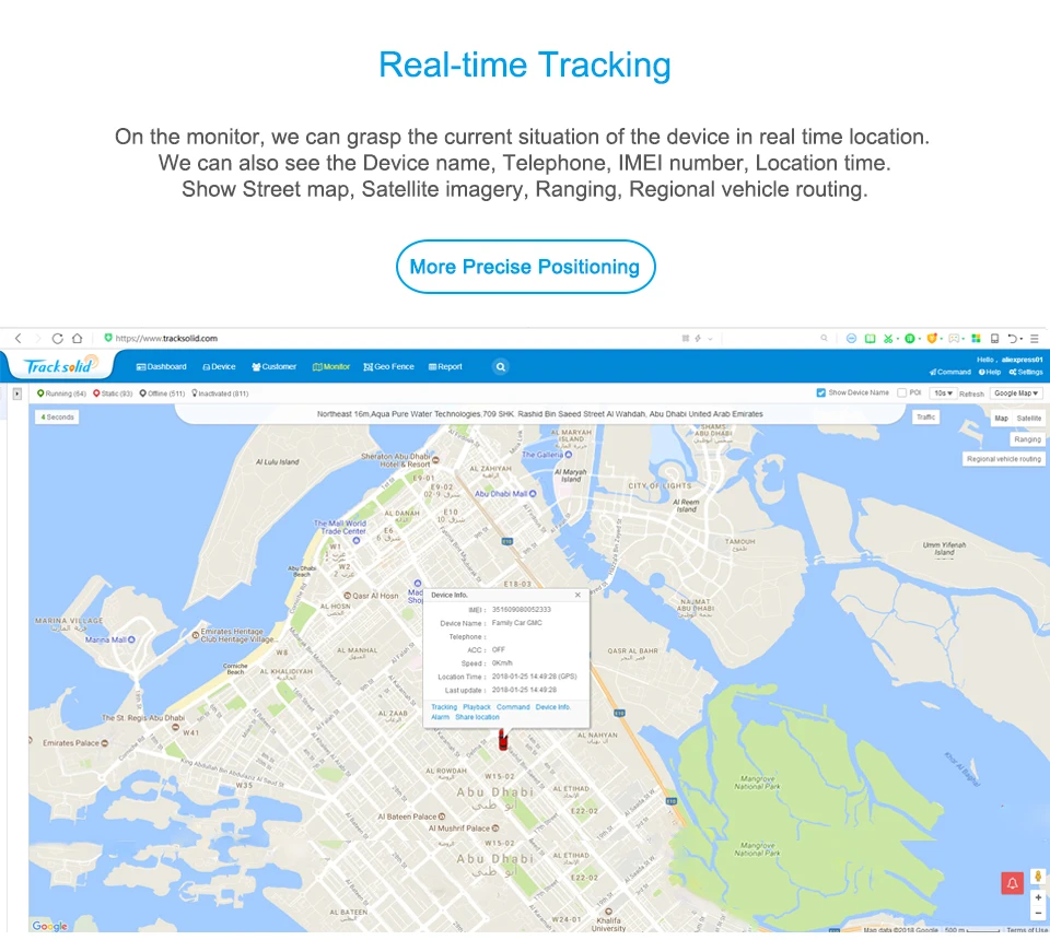 Concox LG01 светильник и компактный актив gps трекер с gps+ LBS+ Wi-Fi позиционирование 2800 мАч батарея Интеллектуальное управление питанием