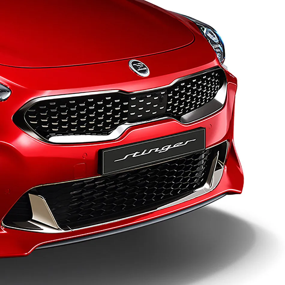 Оригинальная передняя и задняя табличка OEM E Логотип Stinger для 17 18|Эмблемы| |