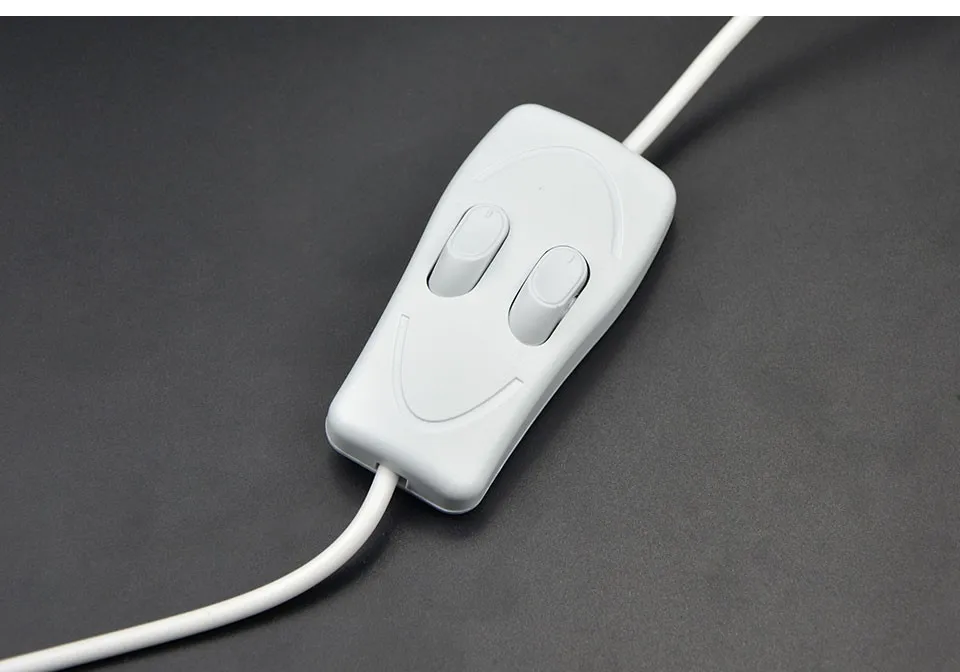 1 шт. 3 цвета USB DC 5 в жесткий светодиодный светильник сменный/переключатель управления 2835 SMD 48 Светодиодный s белый/натуральный белый/теплый белый светодиодные полосы