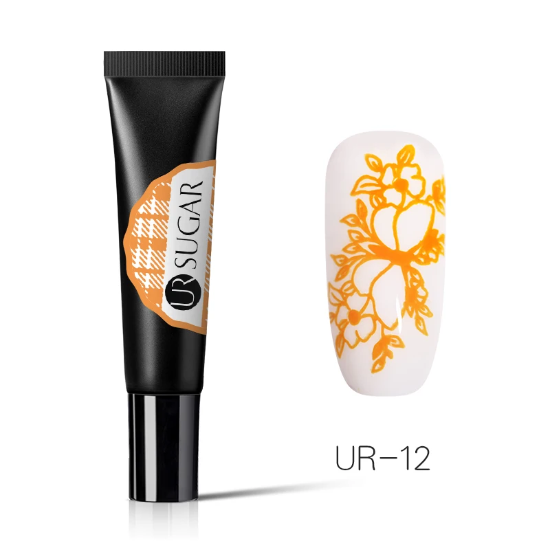 UR-13 Ur Sugar 8 мл ногтей штамповка гель УФ; светодиоды; ногти печать переводной гель замочить Гель-лак для ногтей шаблон штамп - Цвет: UR-13