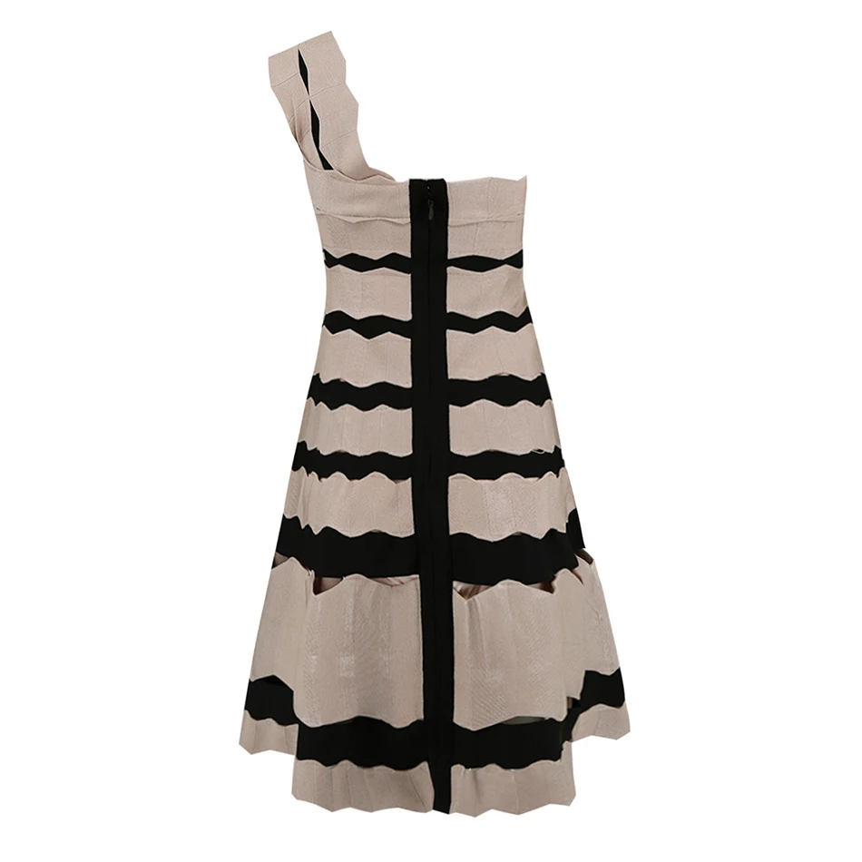 Новинка Бандажное платье для женщин знаменитостей без рукавов на одно плечо