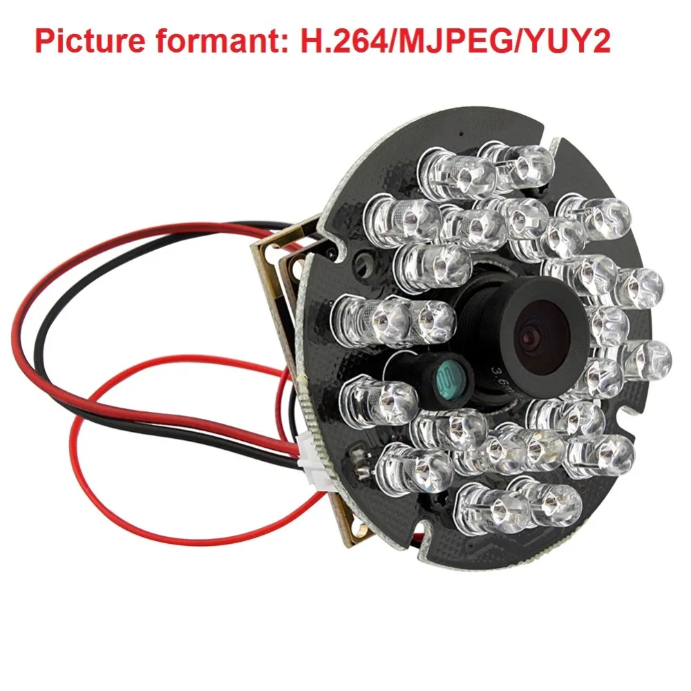 720P HD OV9712 CMOS свободный драйвер H.264 usb 2 0 Мини камера ночного видения инфракрасная с