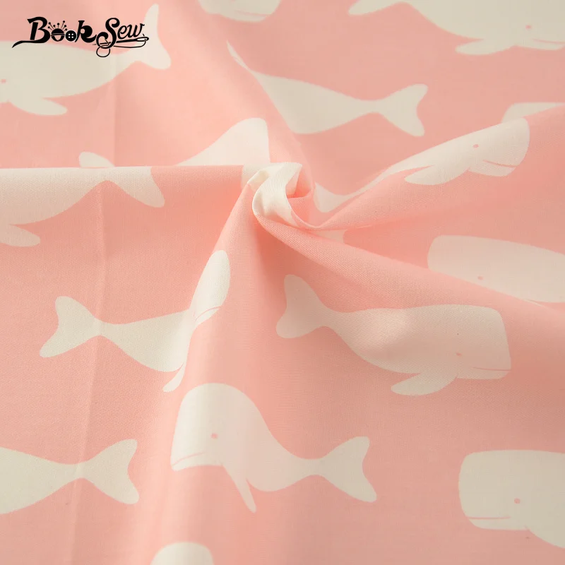 2017 новое поступление простыня Лоскутная Tecido розовый 100% хлопок ткань улыбка Белый