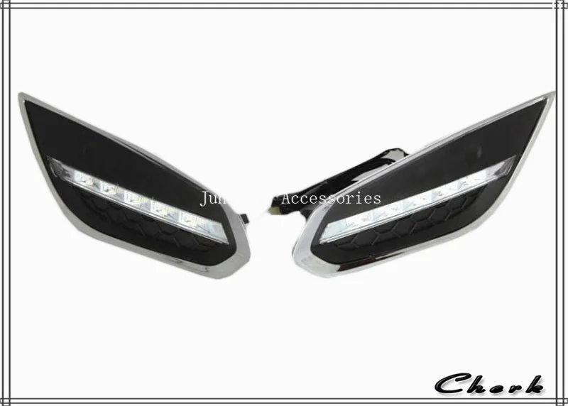 2 шт. светодиодный DRL для Volvo S60 S 60 2013 дневные ходовые огни водонепроницаемый