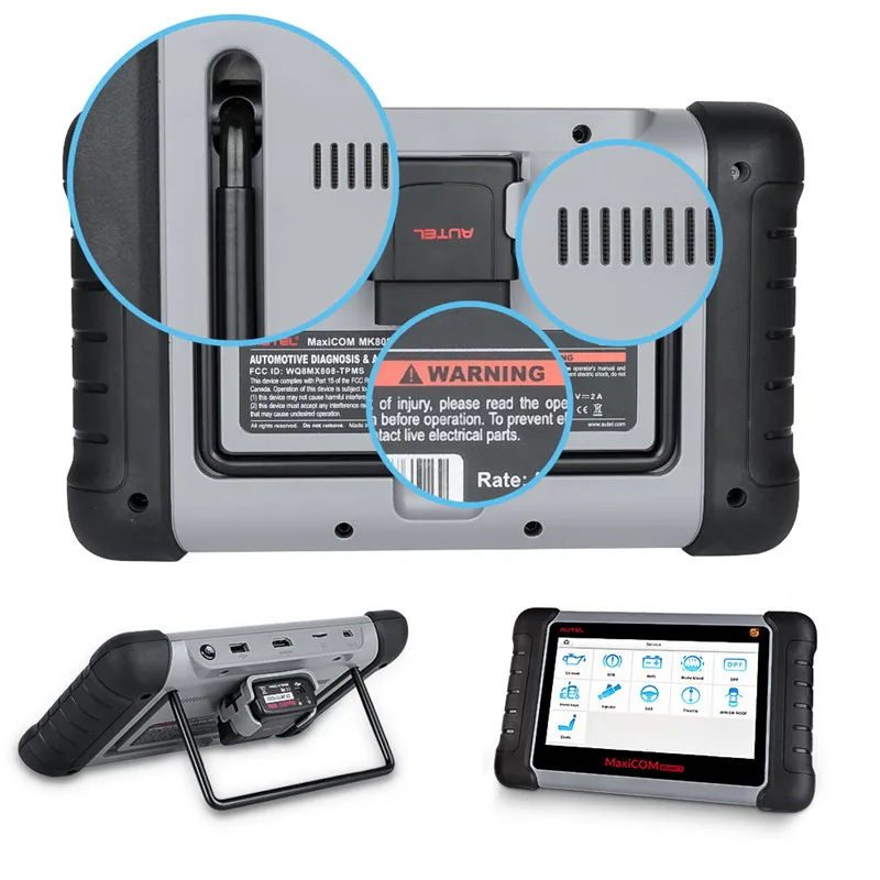 Autel MaxiCOM MK808TS TPMS сброс активация Программирование инструмент и все системы OBD