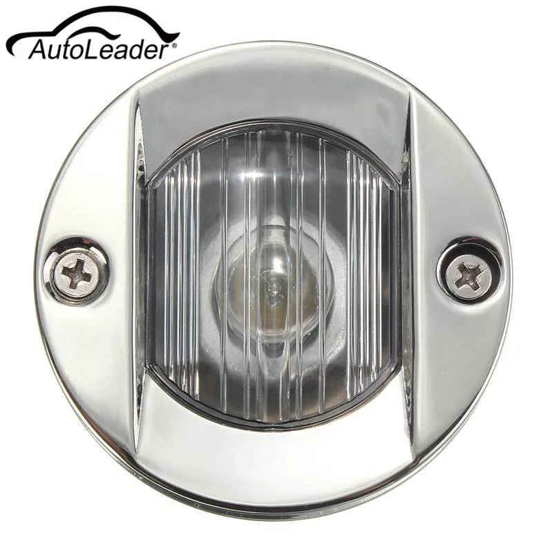 Autoleader 12V светодиодная круглая морская лодка транца из нержавеющей стали для