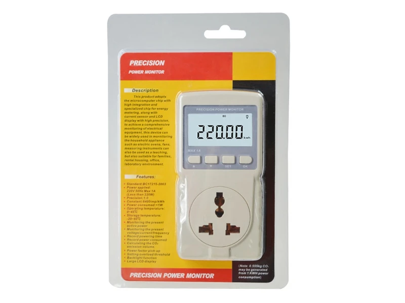 Умный бытовой измеритель мощности 220 В 50 Гц|plug in car air conditioner|monitor specificationsplug pump |