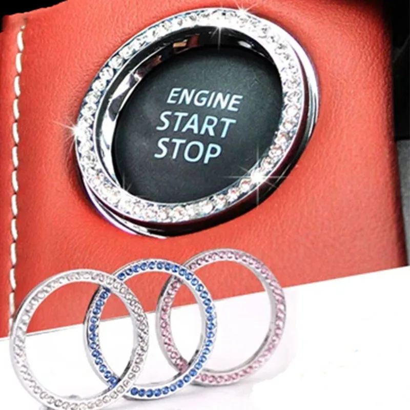 Автомобильный ключ зажигания кольцо украшения крышка для Cadillac XTS SRX ATS CTS/Renault Koleos