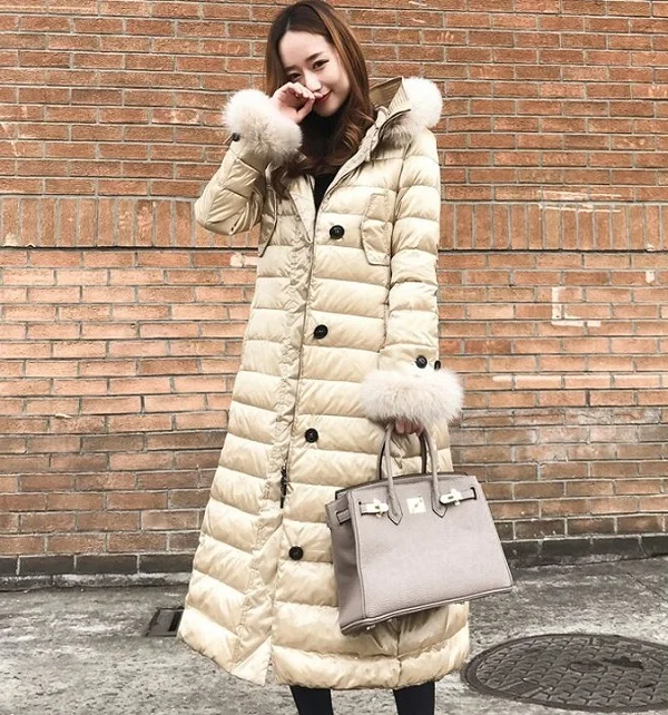 khaki down jacket Зимние женские пальто Женская пуховая куртка легкая зимняя куртка пуховик зимняя куртка-пуховик модная теплая одежда для женщин парка на белом утином пуху down5191 - Цвет: khaki down jacket