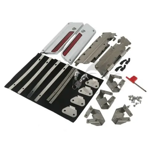 TCMT жесткие седельные сумки аппаратные защелки Петли комплект для Harley Touring Electra