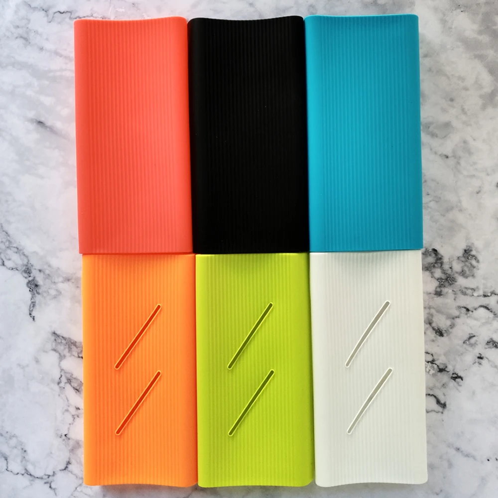Новейшая модель силиконовый чехол для Xiao mi power Bank 2C 20000mAh подходит для Xiaomi mi 2C power bank Чехлы гелевый резиновый чехол s