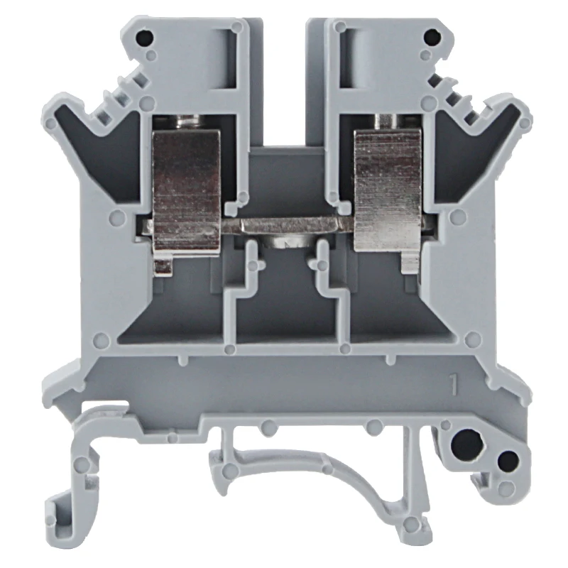 Клеммные колодки с винтовым зажимом UK6N UK Series DIN Rail|block edges|clamp on power meterclamp loading |