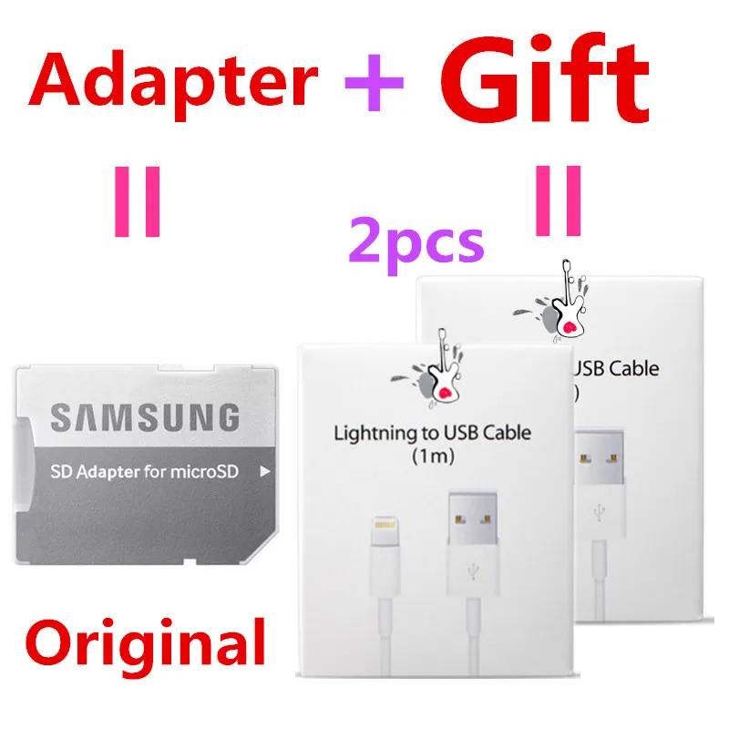 100% оригинальные карты памяти SAMSUNG Micro SD 32 Гб 64 128 Microsd флэш-накопитель tarjeta micro sd