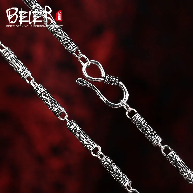 Мужская/Женская цепочка с кулоном Beier ожерелье из цепочек ювелирное изделие